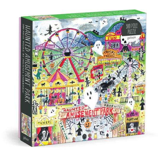 GALISON Michael Storrings Haunted Amusement Park 500 Piece Puzzle