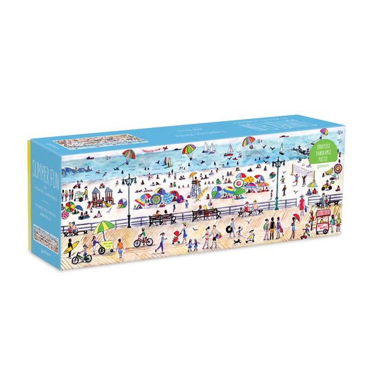 GALISON Michael Storrings Summer Fun 1000 Piece Panoramic Puzzle