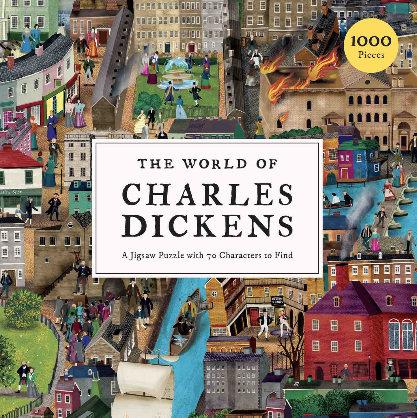 LAURENCE KING The World of Charles Dickens 1000 Piece Puzzle
