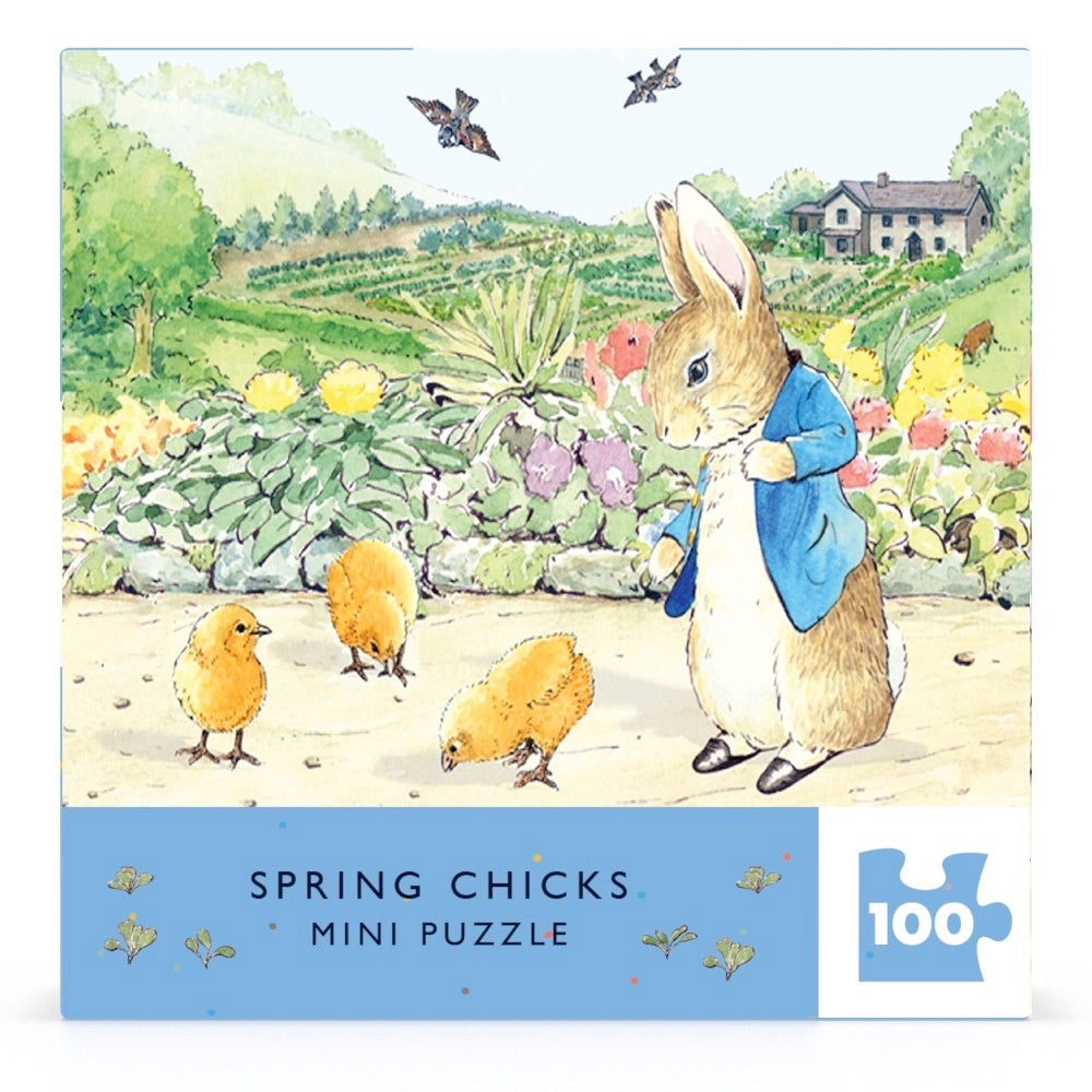 NEW YORK PUZZLE COMPANY, Spring Chicks Mini, 20 pcs