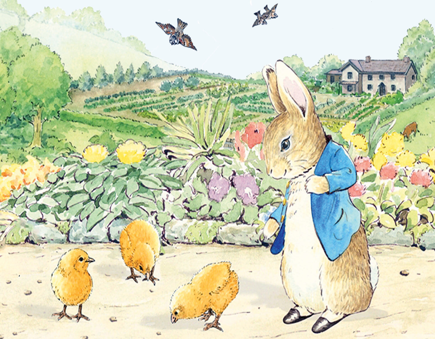 NEW YORK PUZZLE COMPANY, Spring Chicks Mini, 20 pcs