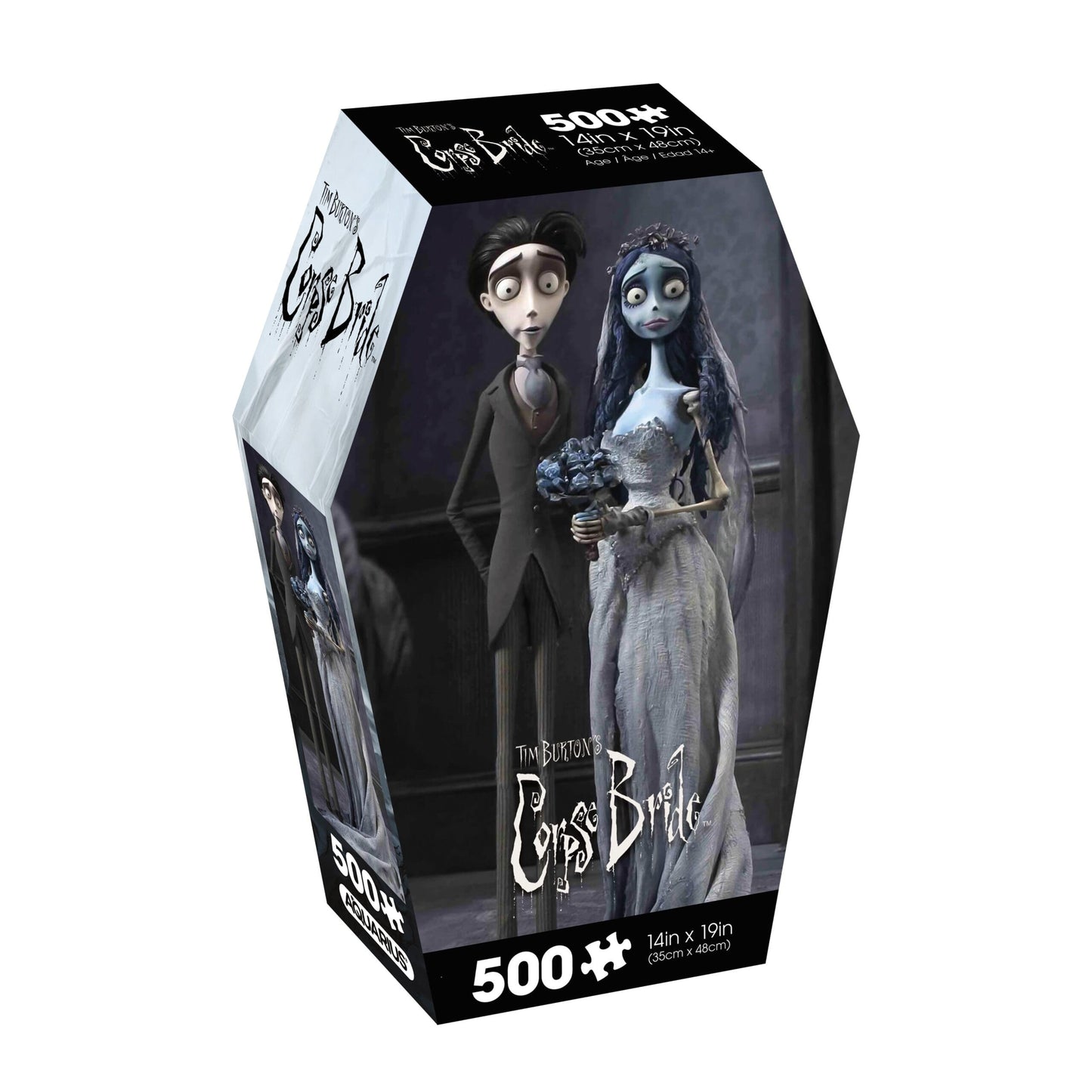 AQUARIUS Corpse Bride Coffin Box 500 Piece Jigsaw Puzzle