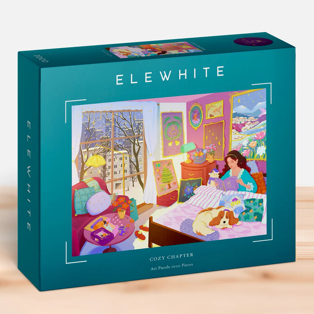 ELEWHITE, Cozy Chapter, 1000 PCS