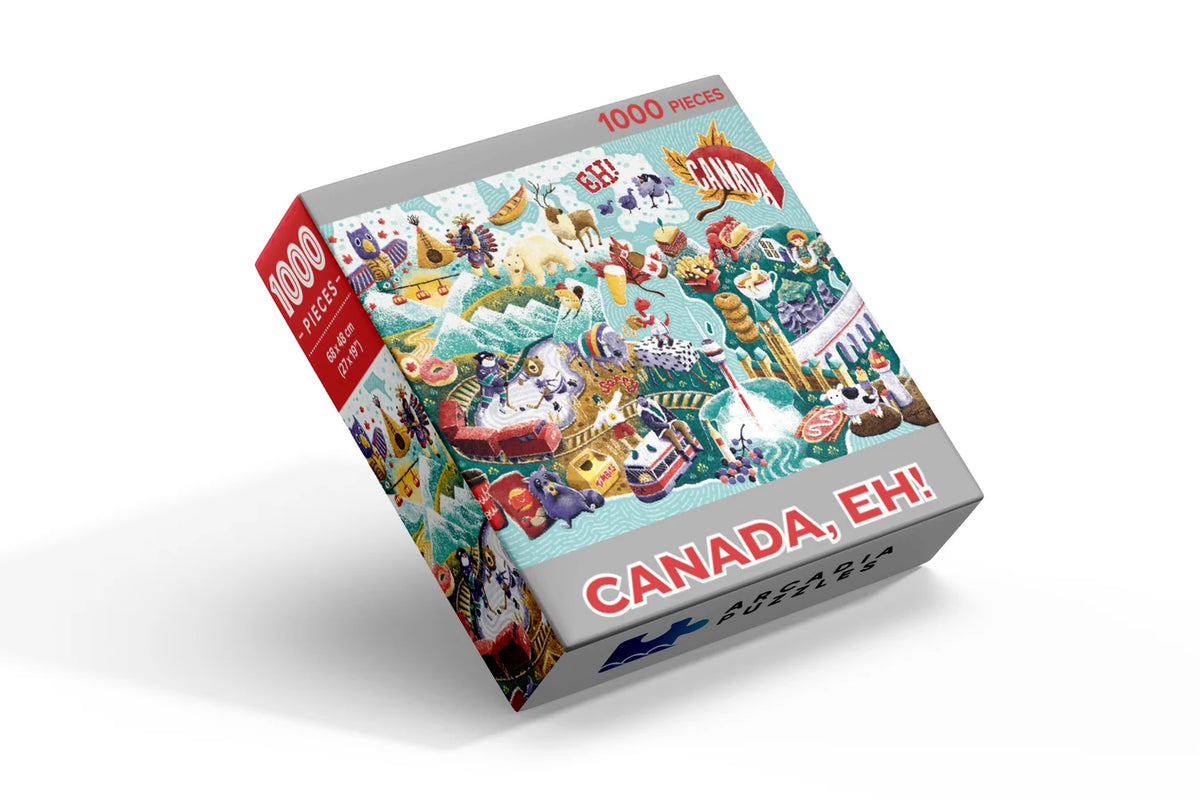 ARCADIA PUZZLES, Canada Eh! ,1000 pieces
