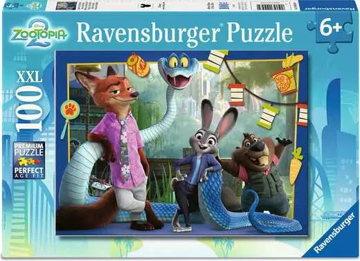 RAVENSBURGER Disney Zoomania 2 - Back in Zootopia 100 pc Puzzle