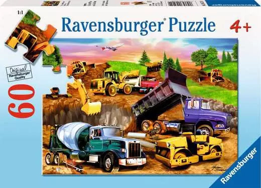 RAVENSBURGER Construction Crowd, Children's puzzle 60 pieces
