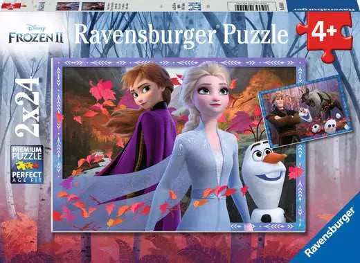 RAVENSBURGER Disney Frozen 2 - Frosty Adventures 2x24 pc Puzzle