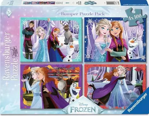RAVENSBURGER Disney Frozen 4x100 pc Puzzle