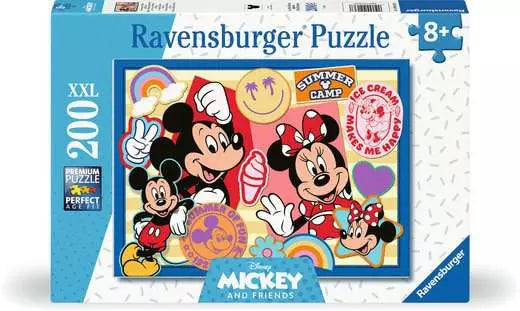 RAVENSBURGER Mickey and Minnie 200 Pc Puzzle