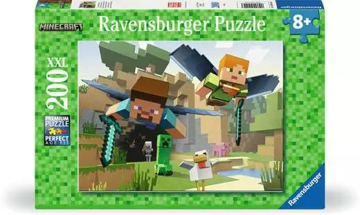 RAVENSBURGER Minecraft Adventures 200 pc Puzzle