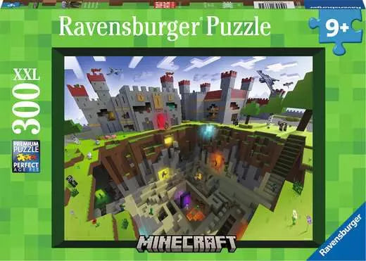 RAVENSBURGER Minecraft Cutaway 300 pc XXL Puzzle