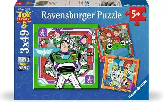 RAVENSBURGER Disney / Pixar Toy Story - On a Mission, Children's puzzle 3x49 pieces