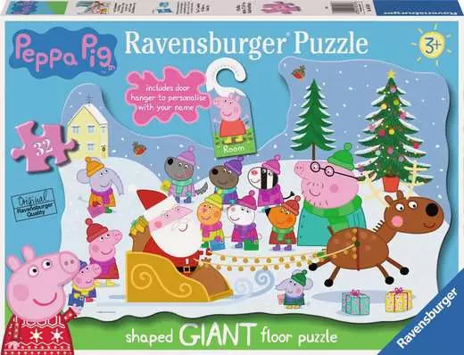 RAVENSBURGER, Peppa Pig Christmas, Children's puzzle 32 pieces
