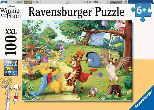 RAVENSBURGER Disney Winnie the Pooh - Pooh to the Rescue 100 pc Puzzle