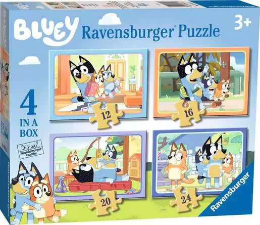 RAVENSBURGER Bluey 12, 16, 20, 24 pc Puzzles