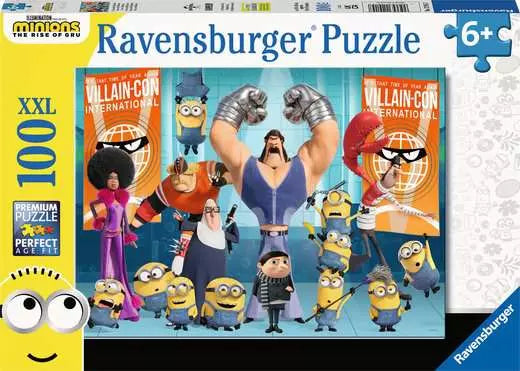 RAVENSBURGER Minions 2: Rise of Gru 100 pc Puzzle