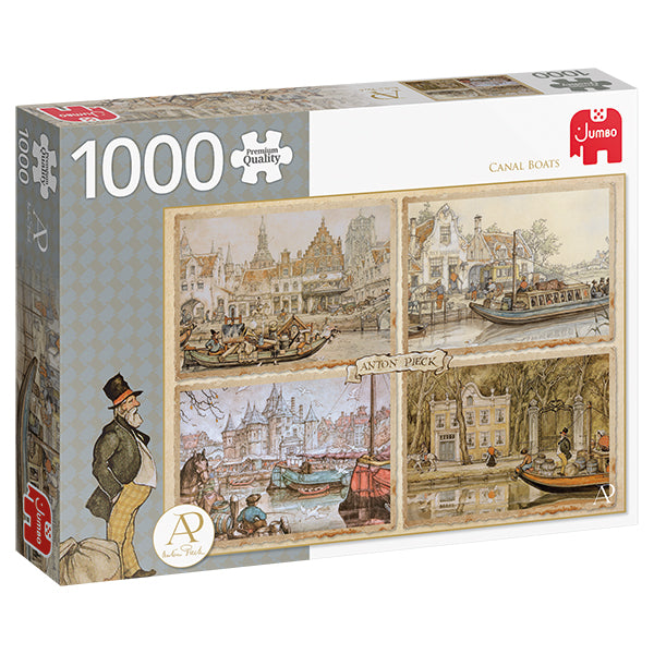 JUMBO Canal Boats - Anton Pieck 1000pcs