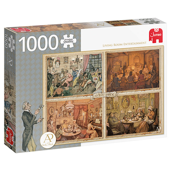 JUMBO Living Room Entertainment - Anton Pieck 1000pcs