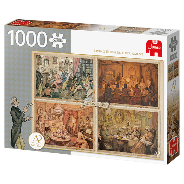 JUMBO Living Room Entertainment - Anton Pieck 1000pcs
