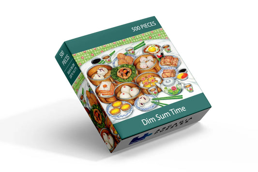 ARCADIA PUZZLES, Dim Sum Time, 500 pieces