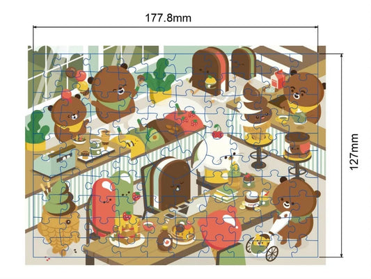 ARCADIA PUZZLES, Just Dessert, 99 pieces