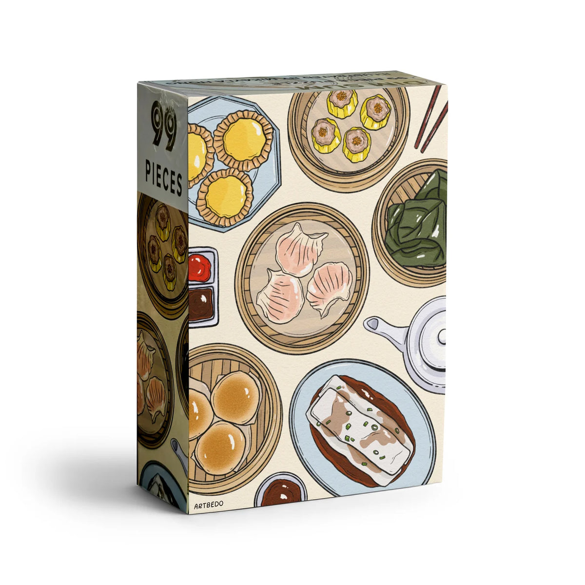 ARCADIA PUZZLES, Dim Sum, 99 pieces