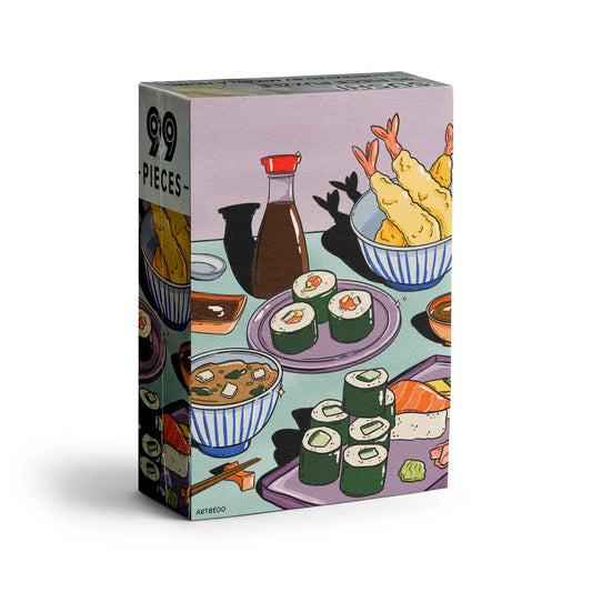 ARCADIA PUZZLES, Sushi, 99 pieces