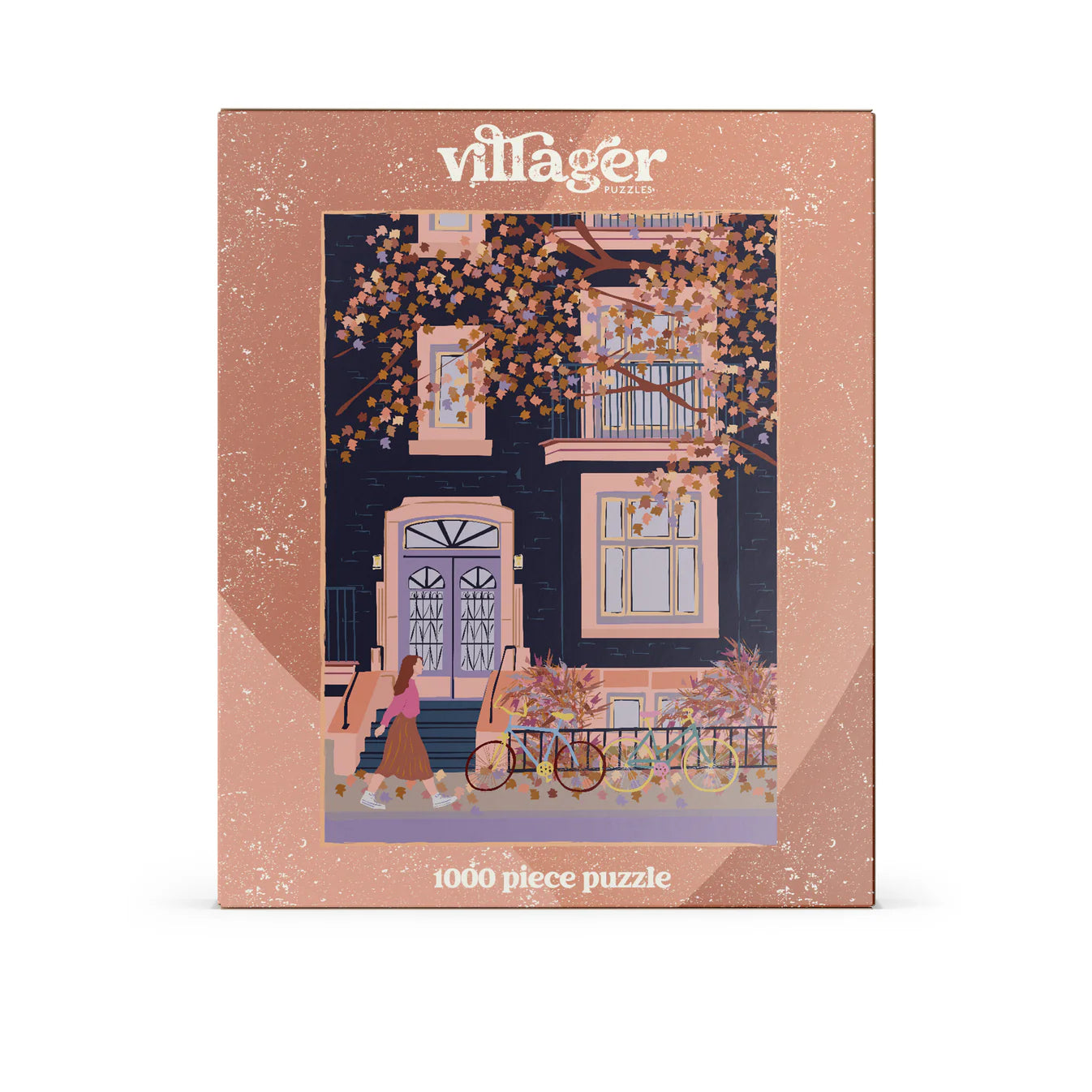 VILLAGER Autumn in Montreal | 1000-Piece Puzzle for Adults | Designed in Canada by Marie-Laure Plano