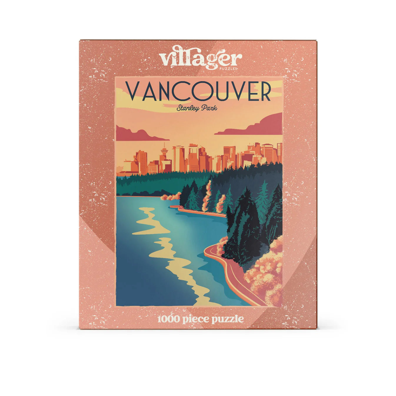 VILLAGER Vancouver Sunset | 1000-Piece Puzzle for Adults | Designed in Canada by Capri Sadler
