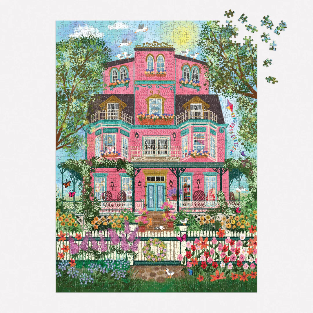 GALISON Joy Laforme Capeside Victorian 1000 Piece Foil Puzzle