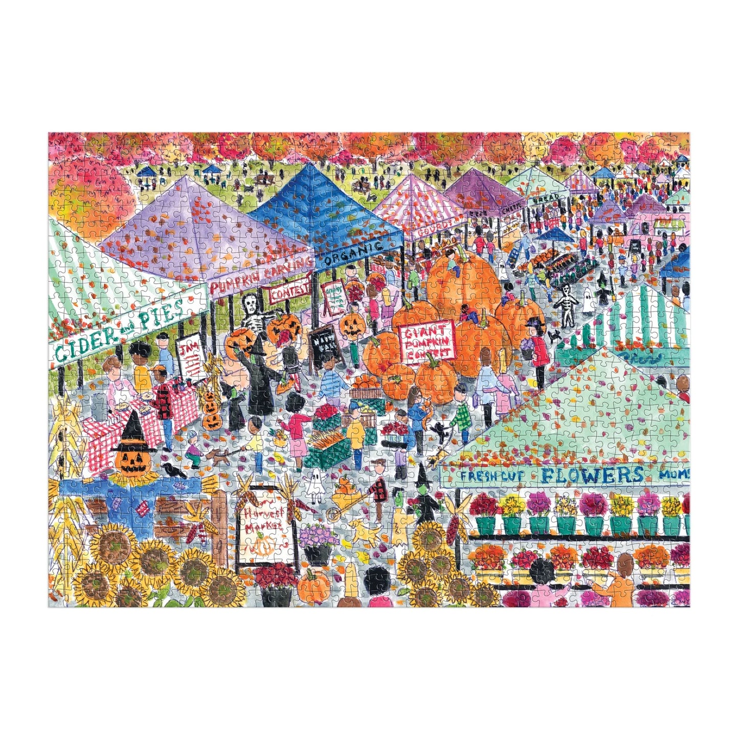 GALISON Michael Storrings Harvest Market 1000 Piece Puzzle