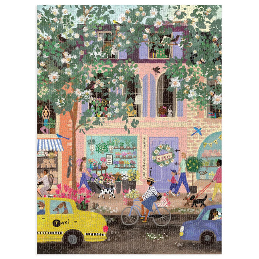 GALISON Spring Street 1000 Pc Puzzle In a Square box