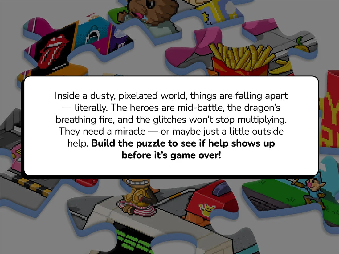 ODD PIECES Glitch (FOR GAME LOVERS) 1000pcs