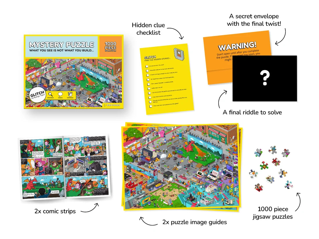 ODD PIECES Glitch (FOR GAME LOVERS) 1000pcs