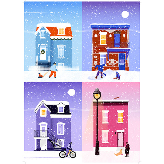 HOLIYAY Snowy in Montréal, Charline Baubeau 1000pcs