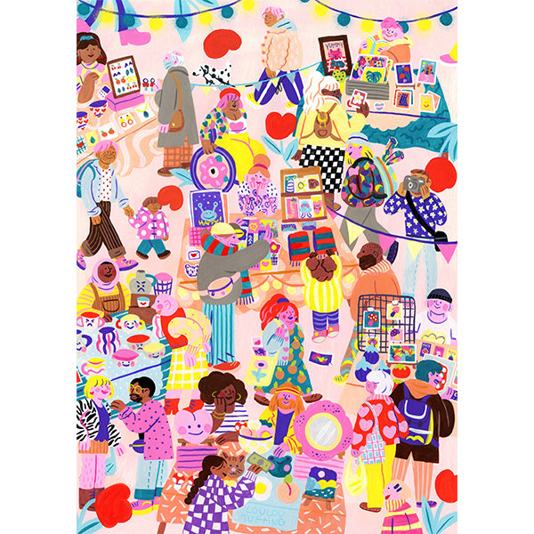 HOLIYAY Pop-Up Market, Marie Boiseau 1000pcs