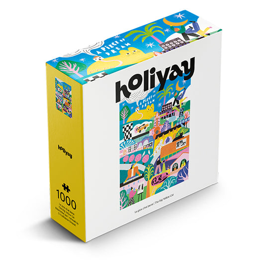 HOLIYAY The Big Yellow Cat, Guillaume Denault 1000pcs
