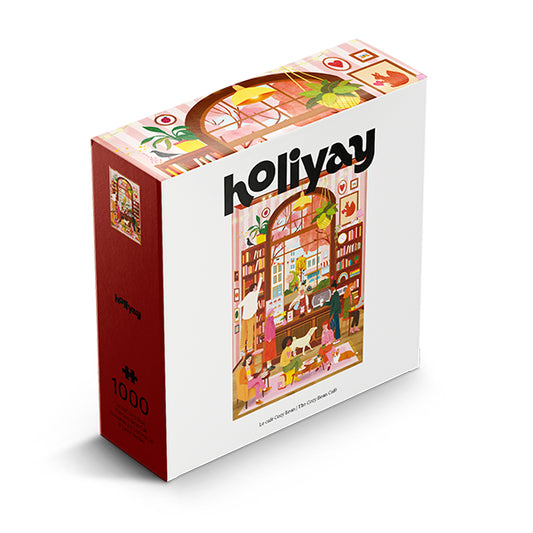 HOLIYAY, The Cozy Bean Café, L. Lhuilier, 1000 pcs