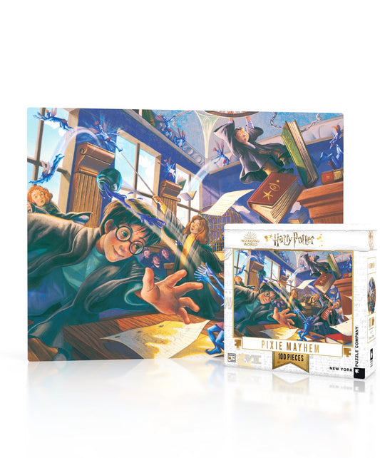 NEW YORK PUZZLE COMPANY, Pixie Mayhem Mini, 100 pcs