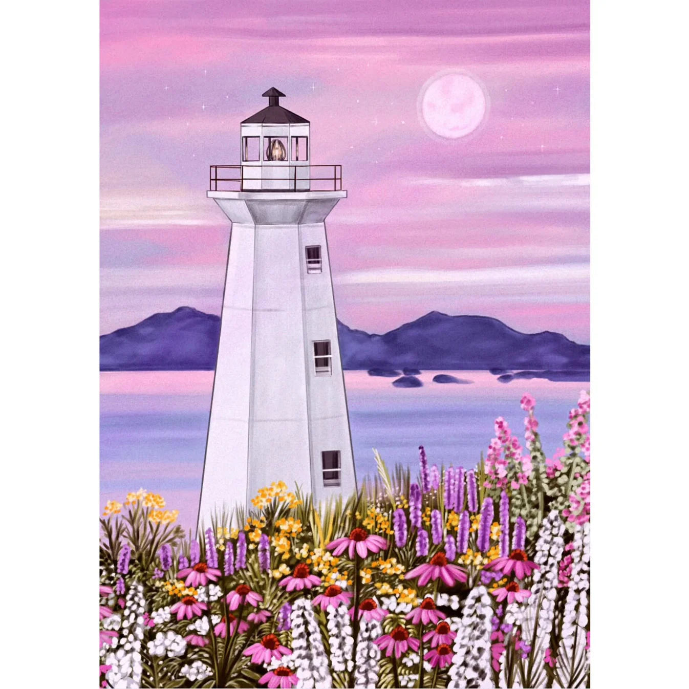 VILLAGER Harbour Lighthouse| 1000-Piece Puzzle for Adults | Designed in Canada by Susie Armstrong