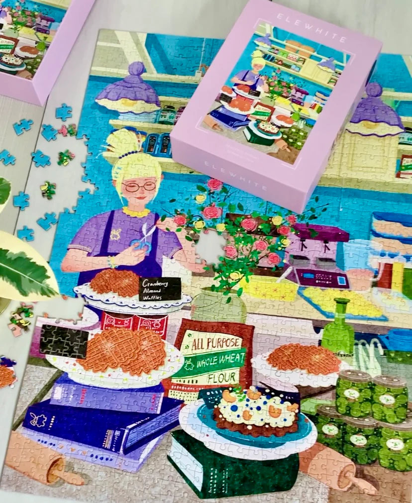 ELEWHITE, PEACEFUL SUNDAY, 1000 PCS