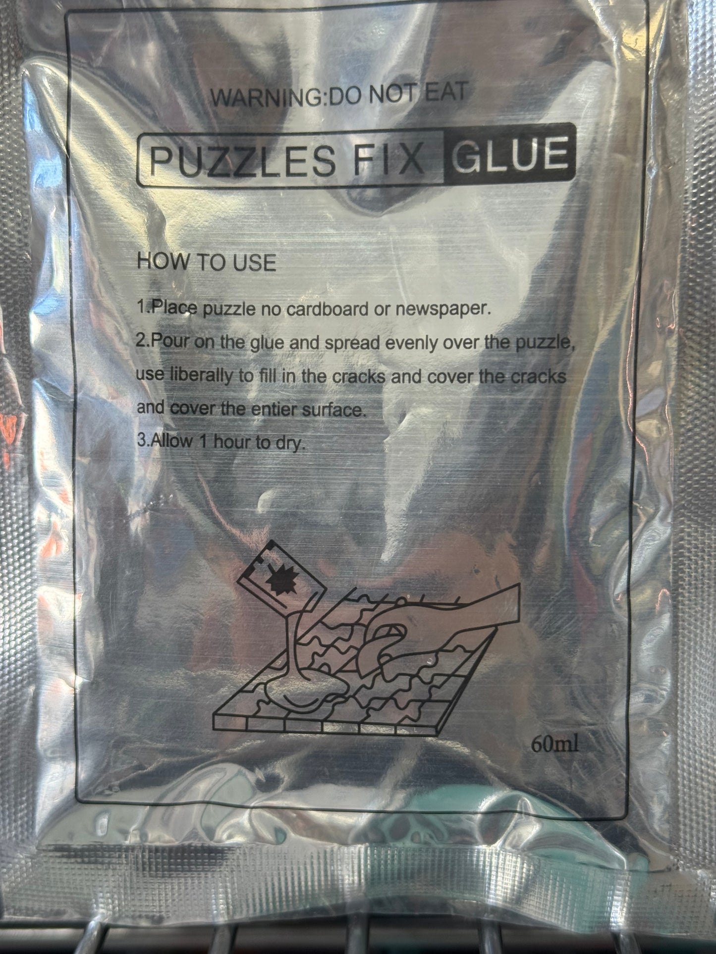 PUZZLES GLUE BAG 60ML