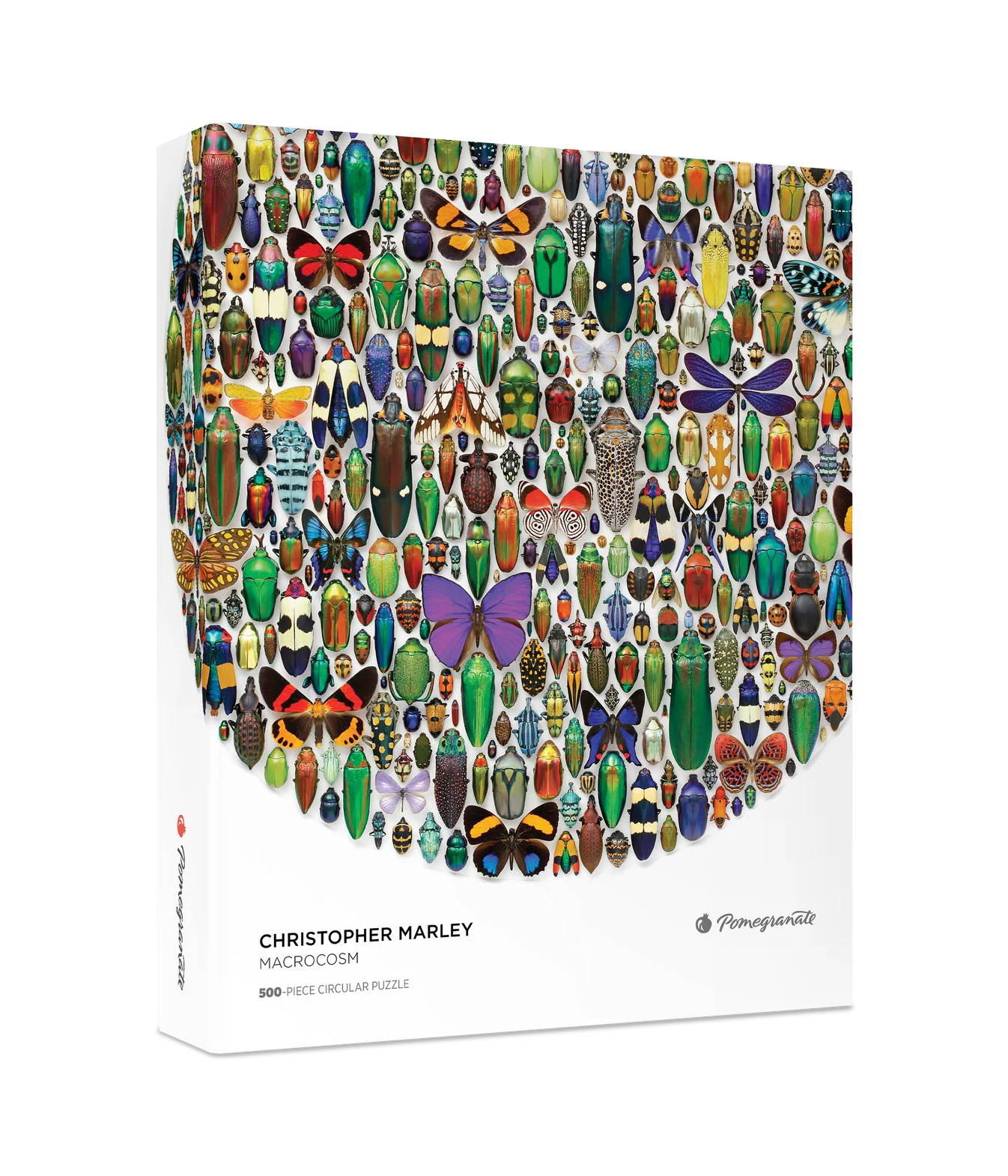 Pomegranate, Christopher Marley: Macrocosm 500-Piece Circular Jigsaw Puzzle