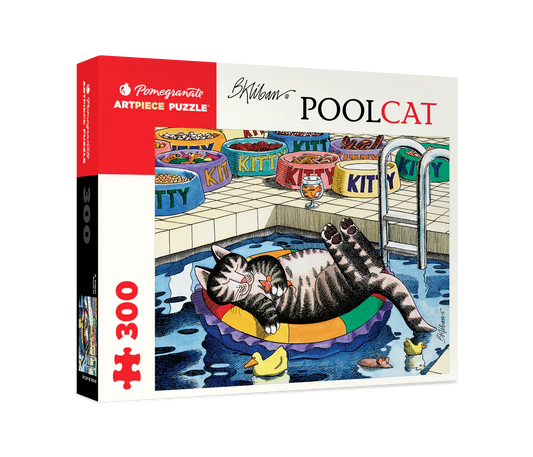Pomegranate, B. Kliban: PoolCat 300-piece Jigsaw Puzzle