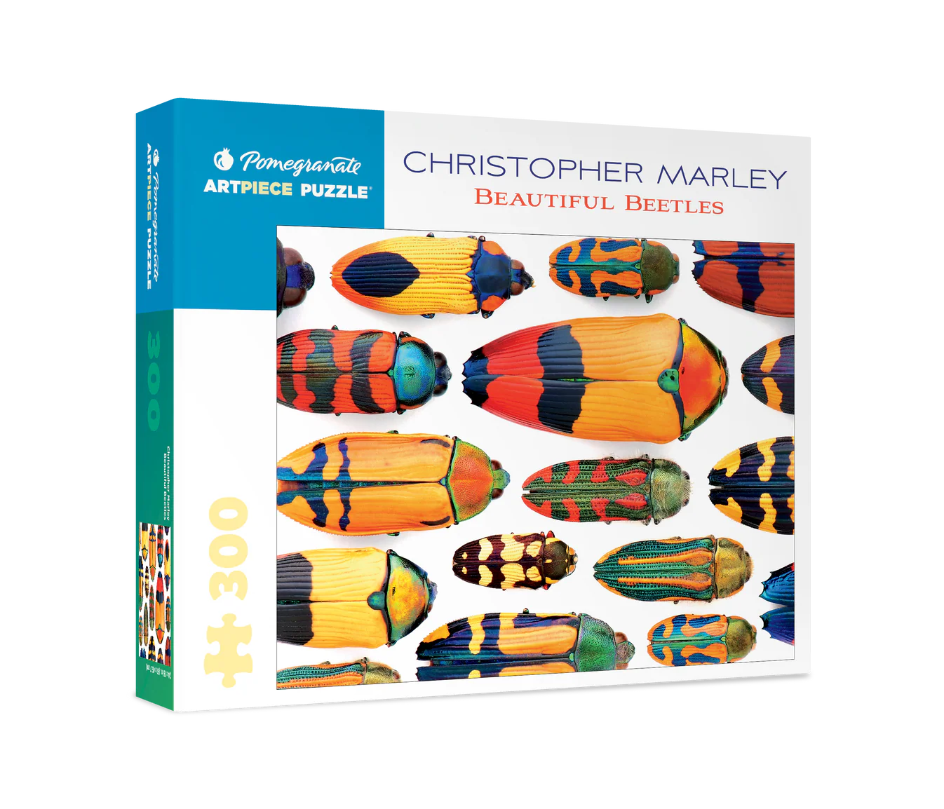 Pomegranate, Christopher Marley: Beautiful Beetles 300-piece Jigsaw Puzzle