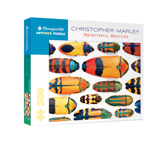 Pomegranate, Christopher Marley: Beautiful Beetles 300-piece Jigsaw Puzzle