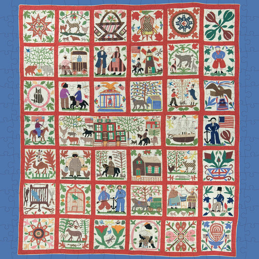Pomegranate, Reconciliation Quilt 300-piece Jigsaw Puzzle