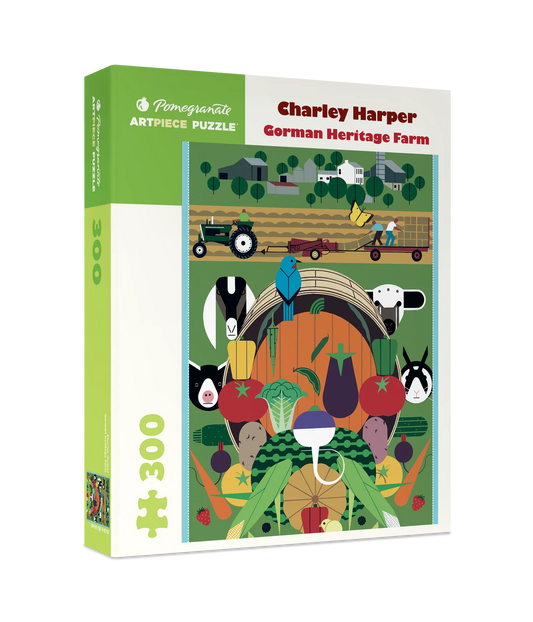 Pomegranate, Charley Harper: Gorman Heritage Farm 300-Piece Jigsaw Puzzle