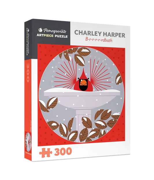 Pomegranate, Charley Harper: B-r-r-r-r-rdbath 300-Piece Jigsaw Puzzle