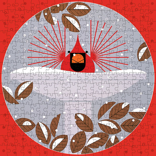 Pomegranate, Charley Harper: B-r-r-r-r-rdbath 300-Piece Jigsaw Puzzle